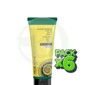 Pack 6x Locion Corporal Caracol Helix Active 200 Ml Armonia
