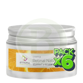 Pack 6x Crema Retinal Natural 50Ml Armonia