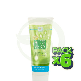 Pack 6x Aloe Vera Gel 200Ml. Noefar