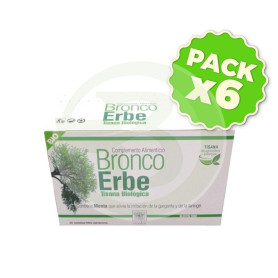 Pack 6x Broncoerbe Tisana 20 Filtros Noefar