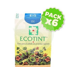 Pack 6x Ecotint Castaño Oscuro 3N Noefar