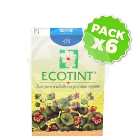 Pack 6x Ecotint Castaño 4N Noefar