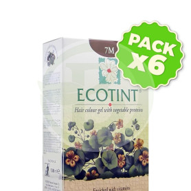 Pack 6x Ecotint Rubio Caoba 7M Noefar