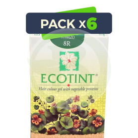 Pack 6x Ecotint Rubio Claro Cobrizo 8R Noefar