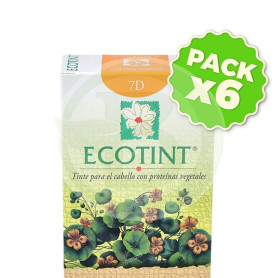 Pack 6x Ecotint Rubio Dorado 7D Noefar