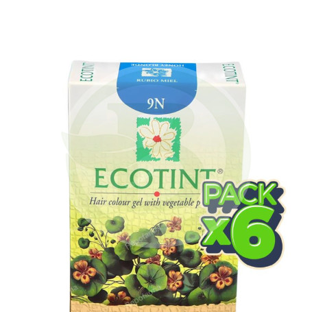 Pack 6x Ecotint Rubio Miel 9N Noefar