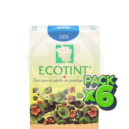 Pack 6x Ecotint Rubio Platino EC10N Noefar