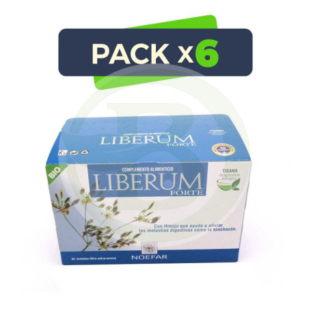 Pack 6x Liberum 20 Filtros Noefar