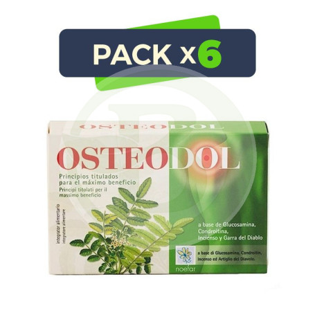 Pack 6x Osteodol 30 Comprimidos Noefar