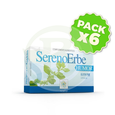 Pack 6x Serenoerbe Humor 60 Cápsulas Noefar