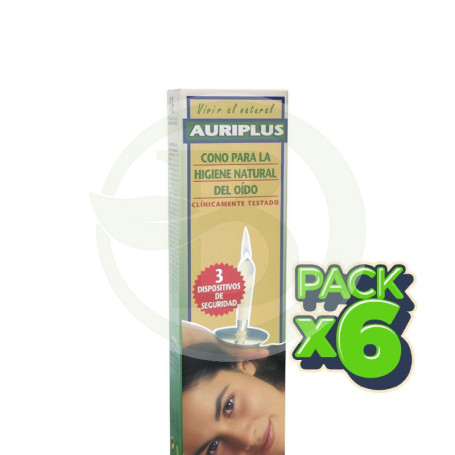 Pack 6x Auriplus Conos para los Oídos 2 Unidades Noefar