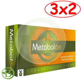Pack 3x2 Metabol On 40 Cápsulas Tegor