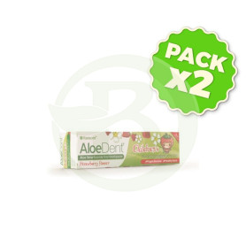 Pack 2x Dentífrico Aloe-Dent Niños 50ml Evicro