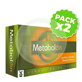 Pack 2x Metabol On 40 Cápsulas Tegor