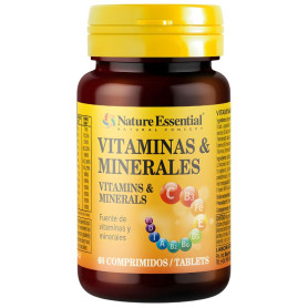 Vitaminas y Minerales 60 Comprimidos Nature Essential