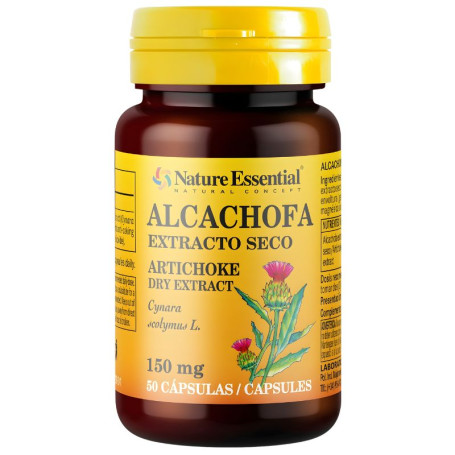 Alcachofa 150Mg 50 Cápsulas Nature Essential