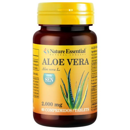 Aloe Vera con Sen 60 Comprimidos Nature Essential