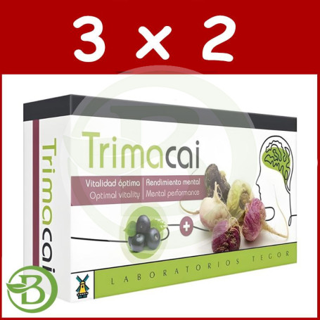 Pack 3x2 Trimacai 28 Cápsulas Tegor