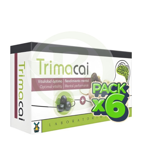 Pack 6x Trimacai 28 Cápsulas Tegor