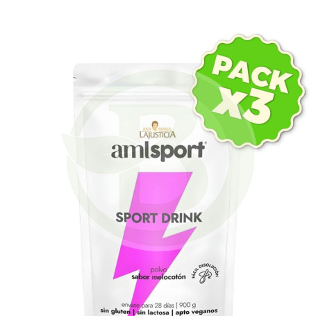 Pack 3x Sport Drink Amlsport 900G Ana María Lajusticia