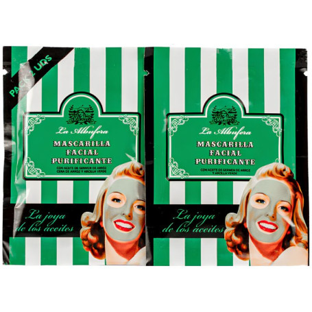 Mascarilla Facial Purificante 2 Sobres Monodosis la Albufera