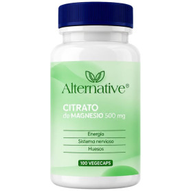 Citrato De Magnesio 500Mg 100 Cápsulas Alternative