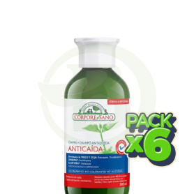 Pack 6x Champú Anticaida 300Ml. Corpore Sano
