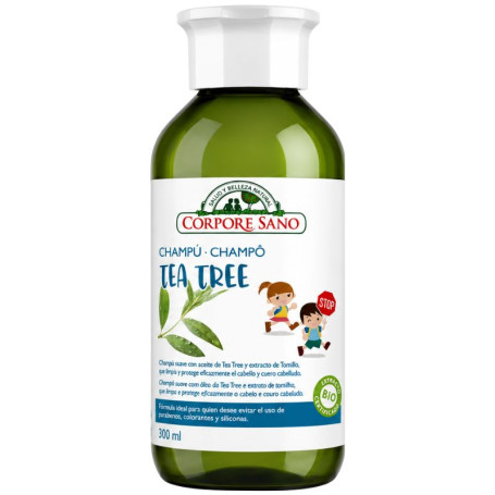 Champú Escolar Árbol del Té 300Ml Corpore Sano