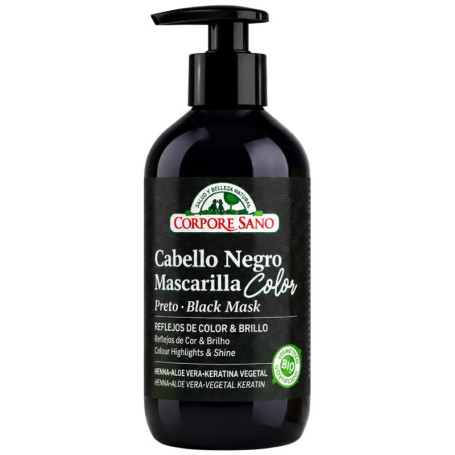 Mascarilla para Cabello Negro 280Ml Corpore Sano