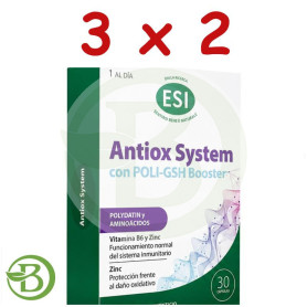 Pack 3x2 Antiox System 30 Comprimidos Esi
