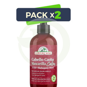 Pack 2x Mascarilla para Cabello Caoba 280Ml Corpore Sano