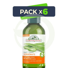 Pack 6x Champú Hidratante 300Ml. Corpore Sano