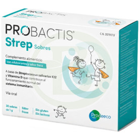 Probactis Strep (Apto para Niños) 30 sobres Biotical Health
