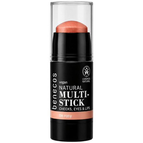 Multi Stick Ojos, Labios y Mejillas Be Rosey 4,8G Benecos