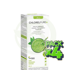 Pack 4x Chlorelpure+ 500ml Intersa
