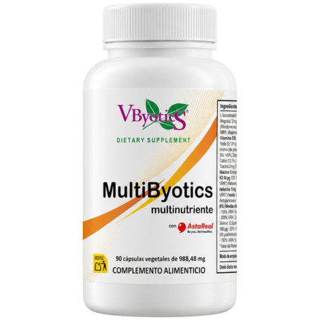 Multibyotics Multinutriente 90 Cápsulas Vbyotics