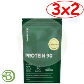 Pack 3x2 Protein 90 Vainilla 300G Santiveri