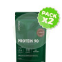 Pack 2x Protein 90 Cacao 300G Santiveri