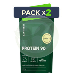 Pack 2x Protein 90 Vainilla 300G Santiveri