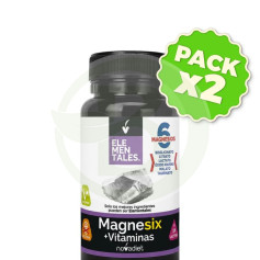 Pack 2x Magnesix 60 Comprimidos Nova Diet