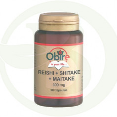 Reishi+Shitake+Maitake Obire 90 Cápsulas Obire