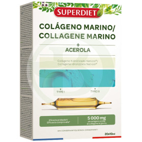 Colageno Marino con Acerola 20 Ampollas Superdiet