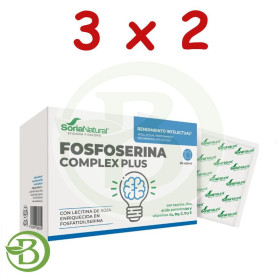 Pack 3x2 Fosfoserina Complex Plus 28 Sobres Soria Natural