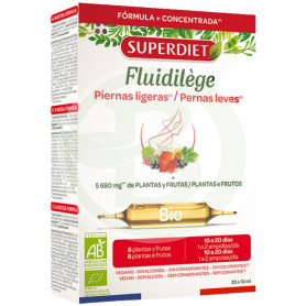 Fluidilege Bio 20 Ampollas Superdiet