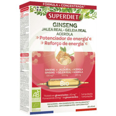 Ginseng Jalea Real Bio 20 Ampollas Superdiet