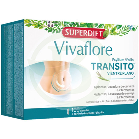 Vivaflore Transito 100 Capsulas Superdiet