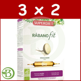 Pack 3x2 Rábanofit Bio 20 Ampollas Superdiet