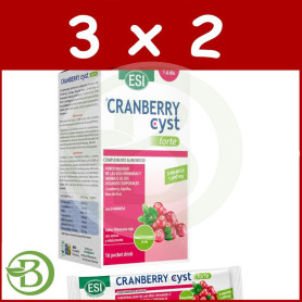 Pack 3x2 Cranberry Cyst Forte 16 Sobres Esi
