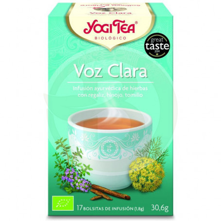 Yogi Tea Voz Clara 17 Filtros