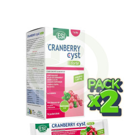 Pack 2x Cranberry Cyst Forte 16 Sobres Esi